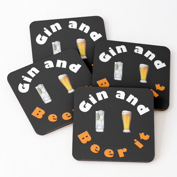 Item preview, GIN AND BEER IT designed and sold by DMcK Designs.