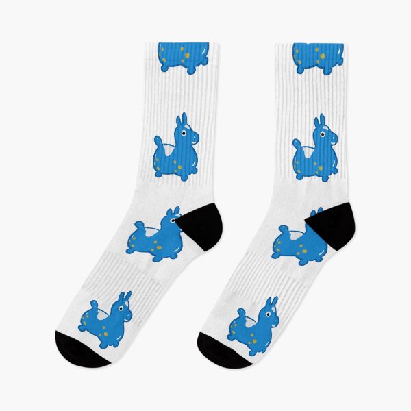 Item preview, Blue bouncy horse designed and sold by Hanasroad.