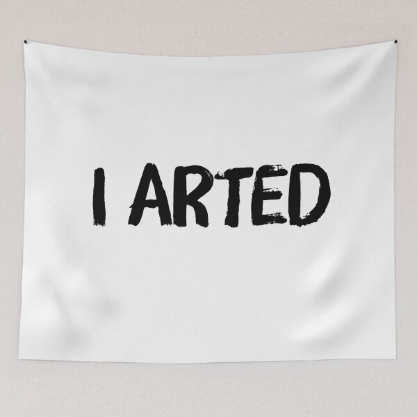 Item preview, I Arted Art Pun designed and sold by Katherine Winner.