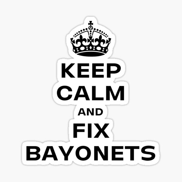 Corporal Wahoo Sticker – FIXBAYONETS