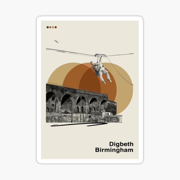 Item preview, Birmingham - DIGBETH designed and sold by GibsonGraphics.