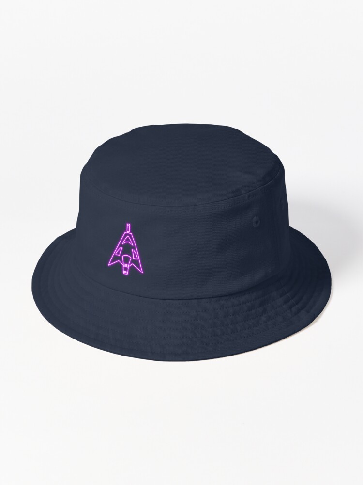 Thumbnail 1 of 6, Bucket Hat, Beat the Machine: Rebooted Ship Icon designed and sold by SanguineStudios.