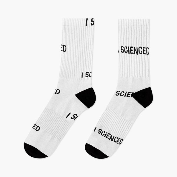 Item preview, I Scienced Science Pun designed and sold by Katherine Winner.