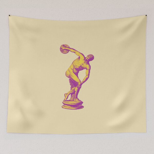 Item preview, Ancient Athlete Sculpture Discobolus designed and sold by pinkyfish1010.