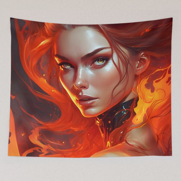Item preview, Beautiful Fire Goddess designed and sold by LiviVentures.