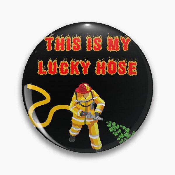 Item preview, This is my lucky hose- St patricks day firefighter, funny gifts for fireman saint patricks day 3 designed and sold by VectorPower.