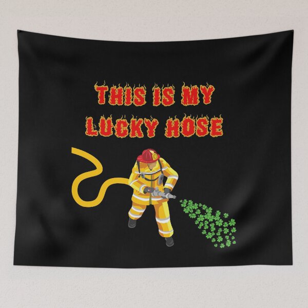 Item preview, This is my lucky hose- St patricks day firefighter, funny gifts for fireman saint patricks day 3 designed and sold by VectorPower.