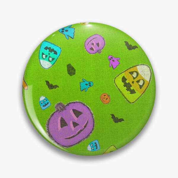 Item preview, Retro Halloween Cuties in Ghoul Green  designed and sold by StarLiteRetro.