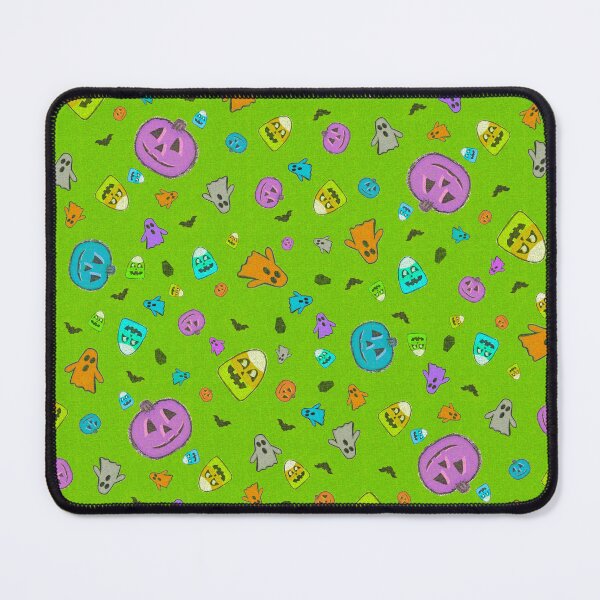 Item preview, Retro Halloween Cuties in Ghoul Green  designed and sold by StarLiteRetro.