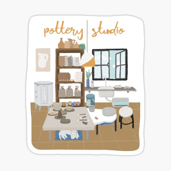 Ceramic Tools Sticker for Sale by alexolson96