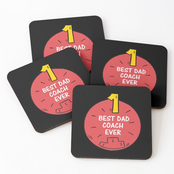 Item preview, Best Dad Coach Ever designed and sold by Simo200.