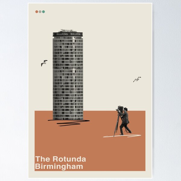 Item preview, Birmingham - THE ROTUNDA designed and sold by GibsonGraphics.