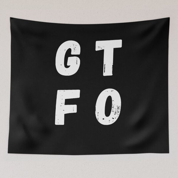 Item preview, Straightforward GTFO: Boldly Express Your Message designed and sold by SimpliText.