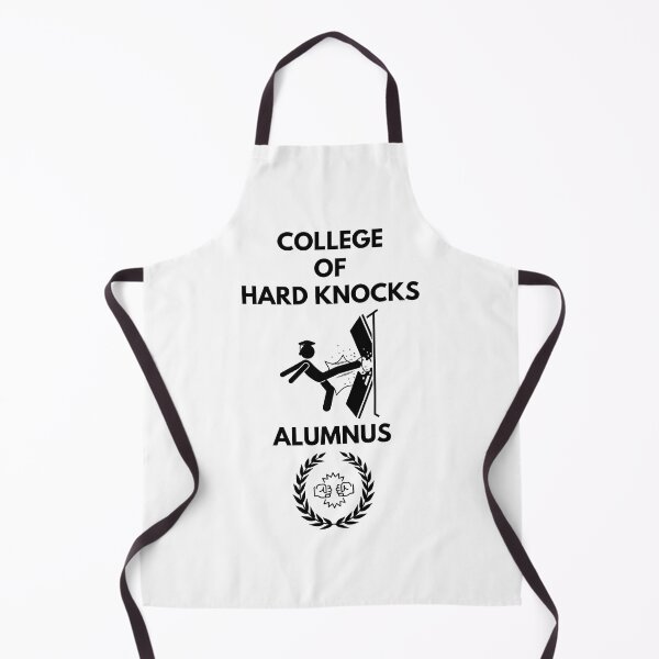Item preview, The College of Hard Knocks Alumnus - Black Stenciled designed and sold by signshirtz.