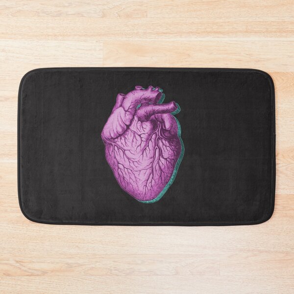 Item preview, Purple anatomical heart designed and sold by pinkyfish1010.