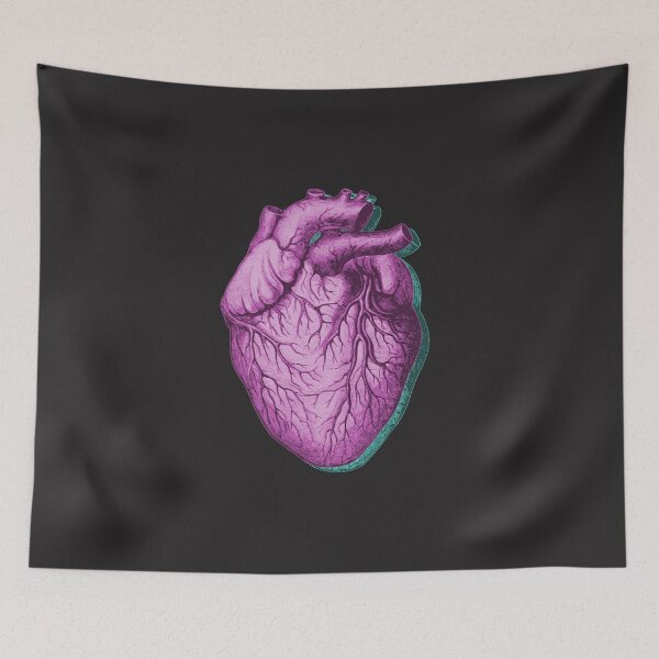 Item preview, Purple anatomical heart designed and sold by pinkyfish1010.