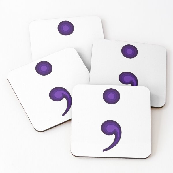 Item preview, Papercut effect semicolon designed and sold by mia-alice85.