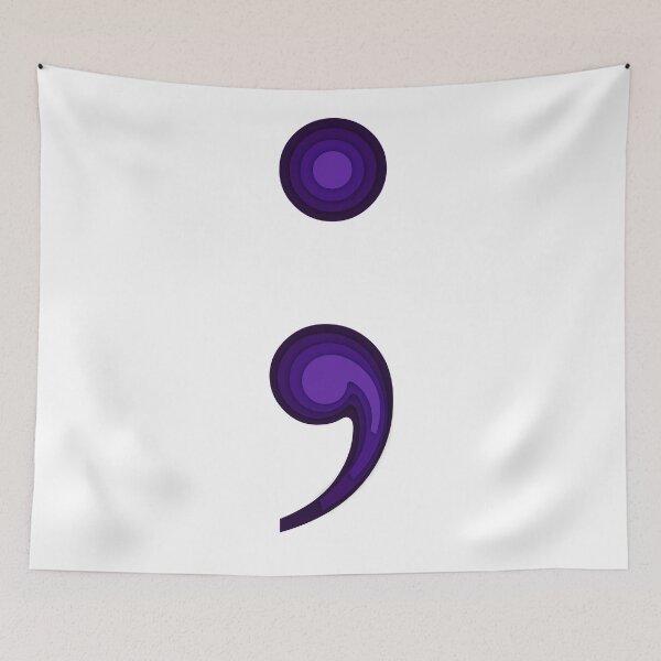 Item preview, Papercut effect semicolon designed and sold by mia-alice85.