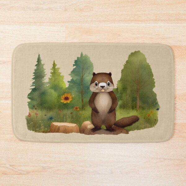 Item preview, Good Ol' Beaver - If you used to be a Beaver, a Good Old Beaver too, you'll find this bestseller critter storybook design perfect.  designed and sold by SeaStories88.