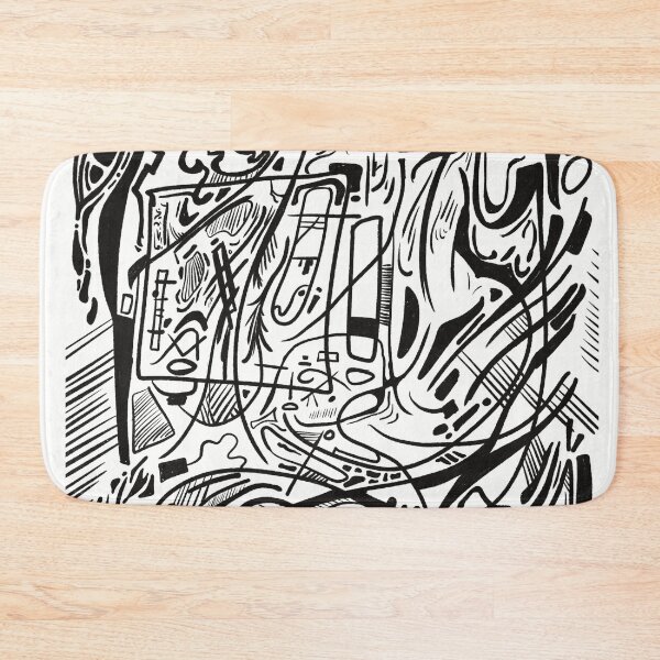 Item preview, Abstract line art designed and sold by jodeckdoodles.