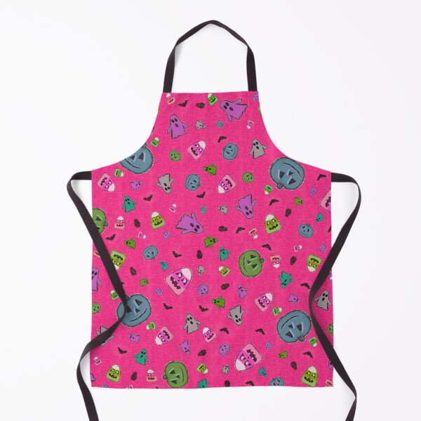 Item preview, Retro Halloween Cuties in Dark Pink designed and sold by StarLiteRetro.