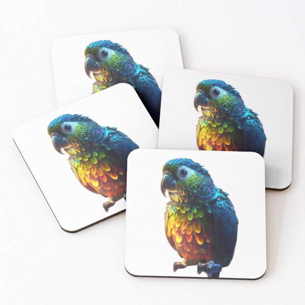 Item preview, Colourful and Cute Parrot designed and sold by GloriousArtSKD.