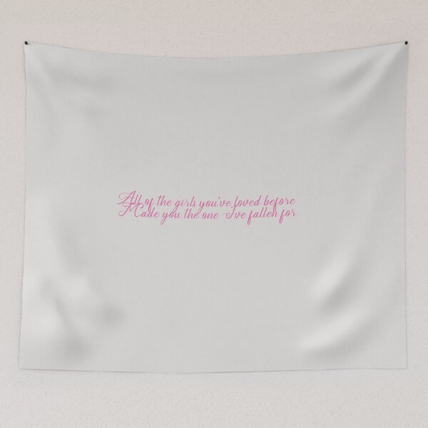 Item preview, All The Girls | Taylor Lyrics | Home Decor Merch Fandom Small Support | HECKINFAROUT  designed and sold by Two Otters Co.