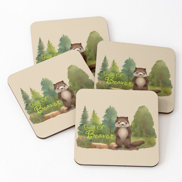 Item preview, Good Ol' Beaver - If you used to be a Beaver, a Good Old Beaver too, you'll find this bestseller critter storybook design with slogan perfect.  designed and sold by SeaStories88.