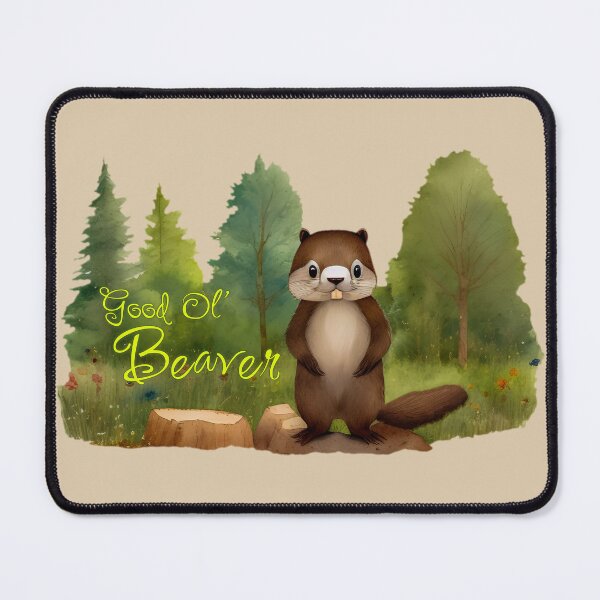 Item preview, Good Ol' Beaver - If you used to be a Beaver, a Good Old Beaver too, you'll find this bestseller critter storybook design with slogan perfect.  designed and sold by SeaStories88.