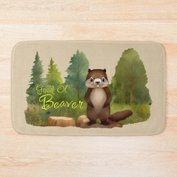 Item preview, Good Ol' Beaver - If you used to be a Beaver, a Good Old Beaver too, you'll find this bestseller critter storybook design with slogan perfect.  designed and sold by SeaStories88.