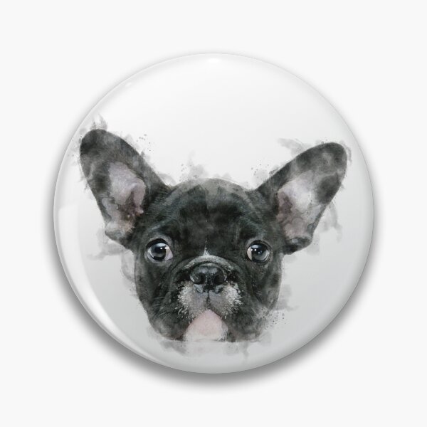 Item preview, French Bulldog Watercolour Artwork designed and sold by Typeglyphs.
