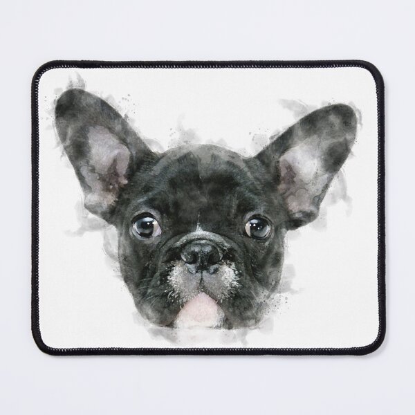 Item preview, French Bulldog Watercolour Artwork designed and sold by Typeglyphs.