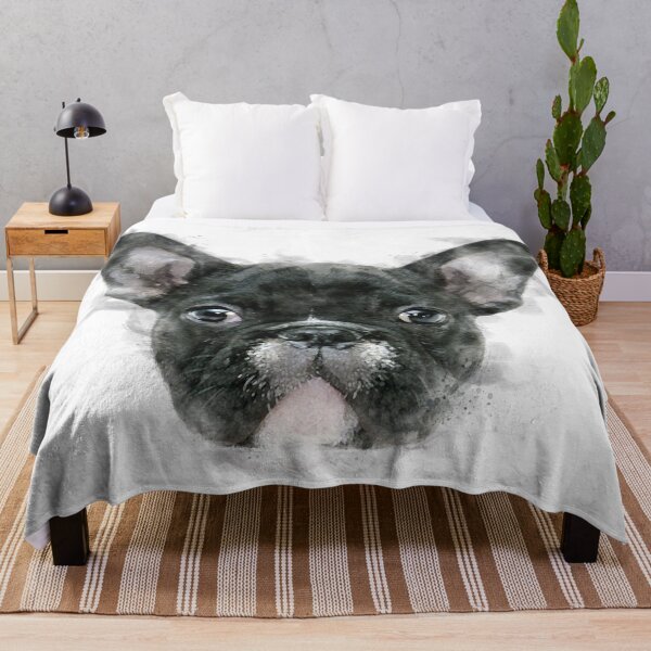 Item preview, French Bulldog Watercolour Artwork designed and sold by Typeglyphs.
