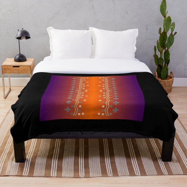 Item preview, dot painting on gradient background designed and sold by dedoma.