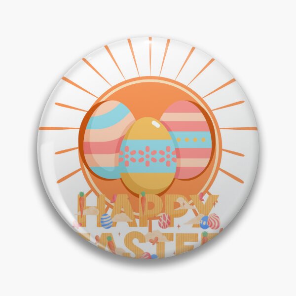 Aperçu de l'œuvre Happy easter happy easter day sweet easter eggs créée et vendue par Sisi Design⭐⭐⭐⭐⭐.