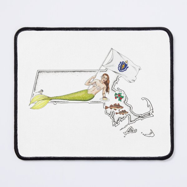 Item preview, Massachusetts Mermaid designed and sold by Elizabeth Weglein.