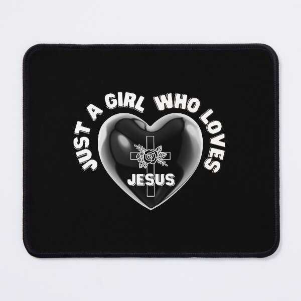 Item preview, Just a Girl Who loves Jesus designed and sold by Yazztees.