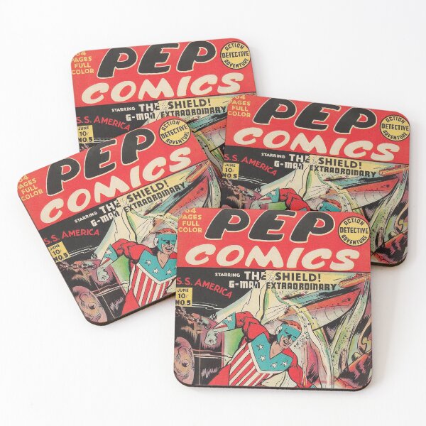Item preview, PEP Comics, Issue 5 Cover Art, 1940. Featuring 'The Shield' designed and sold by The-Hist-Image.