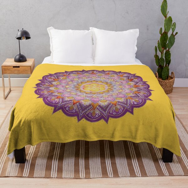Item preview, Mandala painted on silk designed and sold by Dharmandalaart.