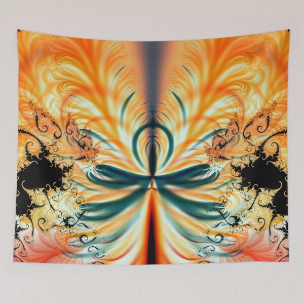 Item preview, gold fractal designed and sold by dedoma.
