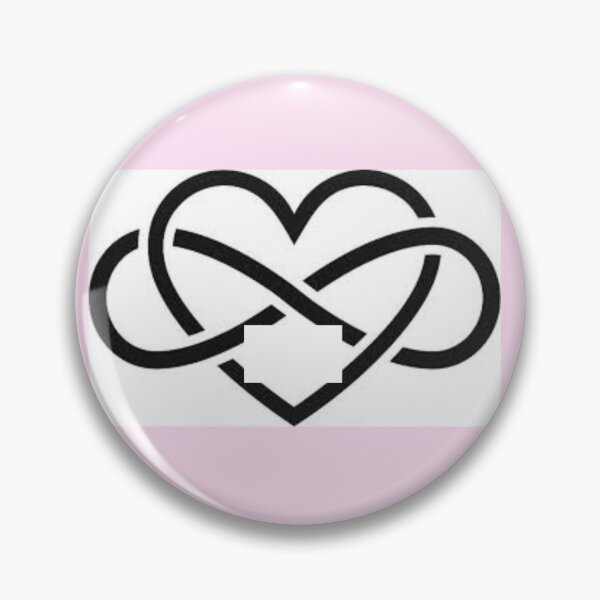 Item preview, Infinity - In Love - Pink designed and sold by 743Designs.