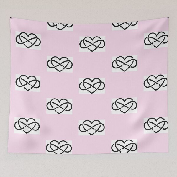 Item preview, Infinity - In Love - Pink designed and sold by 743Designs.