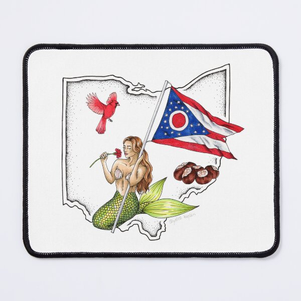 Item preview, Ohio Mermaid designed and sold by Elizabeth Weglein.
