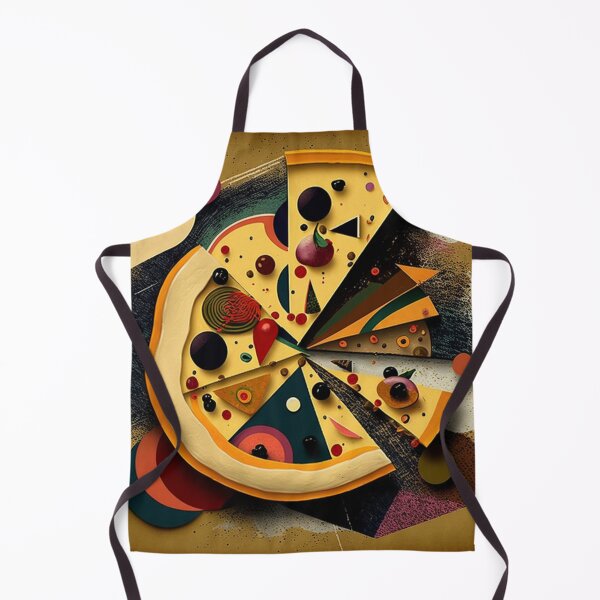 Item preview, Pizza - Abstract Art Style designed and sold by ArtNouveauChic.