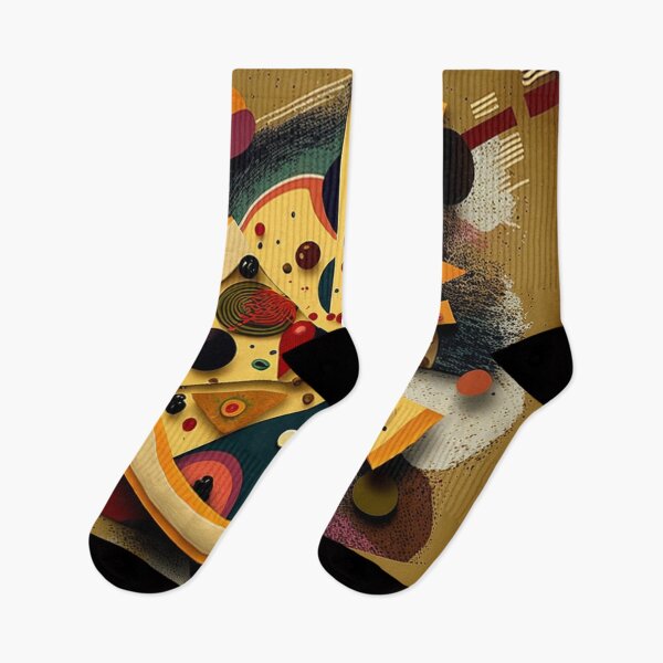 Item preview, Pizza - Abstract Art Style designed and sold by ArtNouveauChic.
