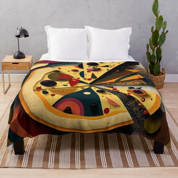 Item preview, Pizza - Abstract Art Style designed and sold by ArtNouveauChic.