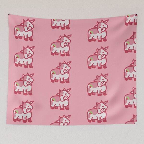 Item preview, strawberry cow designed and sold by kayleyhenderson.