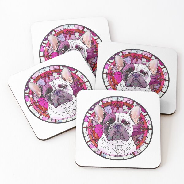 Item preview, French Bulldog Stained Glass Dog French Bulldog designed and sold by ThePetozoicEra.