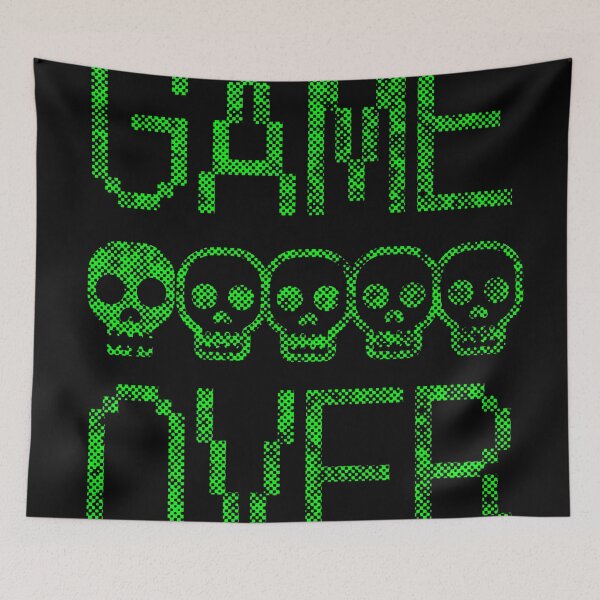 Item preview, Game Over Pixel Gaming designed and sold by DiatomDesigns.