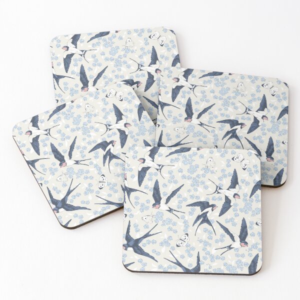 Item preview, Swallows in Flight designed and sold by Griffletta.